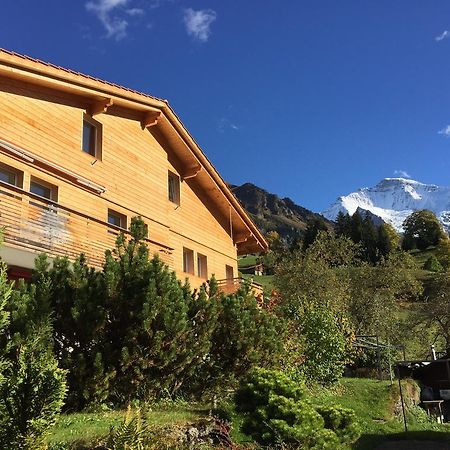 Chalet Viola Leilighet Wengen Eksteriør bilde