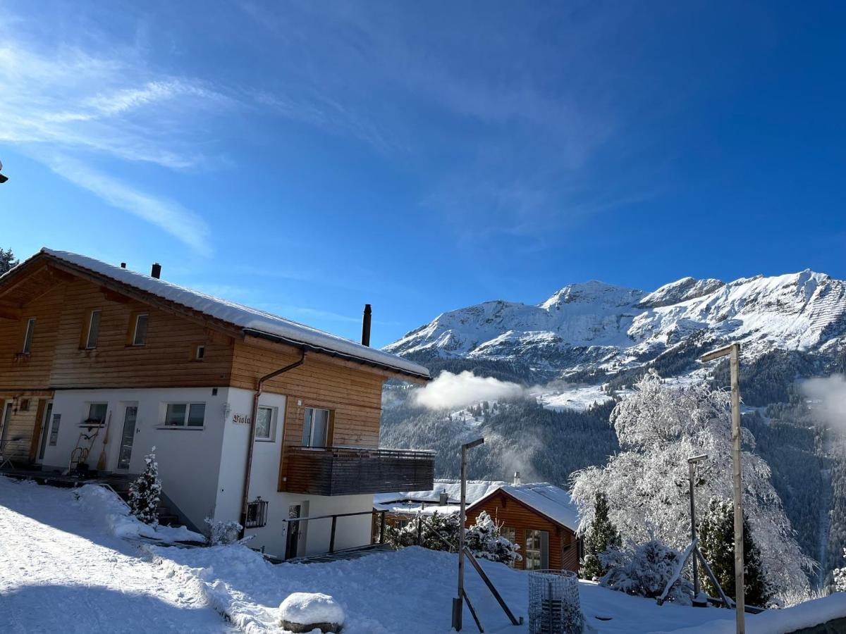 Chalet Viola Leilighet Wengen Eksteriør bilde