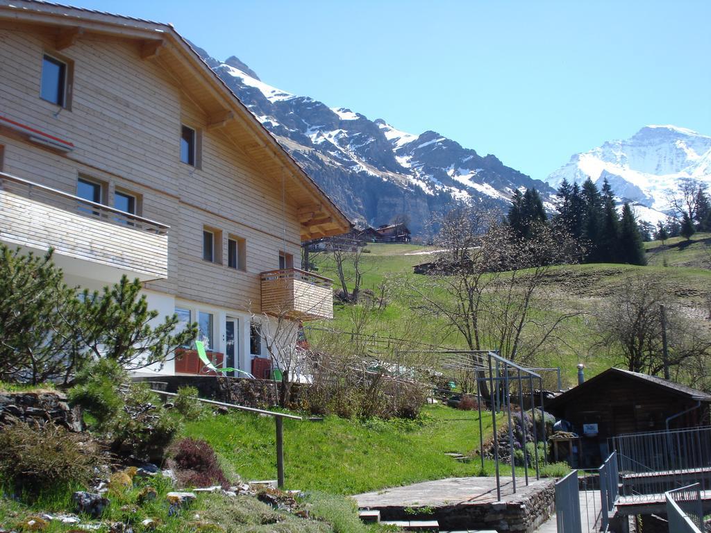 Chalet Viola Leilighet Wengen Eksteriør bilde